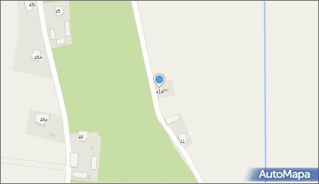 Łyse, Łyse, 41A, mapa Łyse