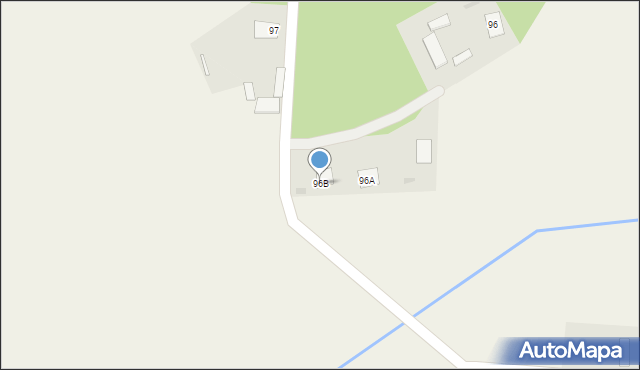 Łyse, Łyse, 96B, mapa Łyse