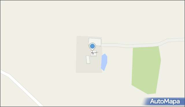 Łyśniewo Sierakowickie, Łyśniewo Sierakowickie, 79, mapa Łyśniewo Sierakowickie