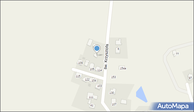 Łysokanie, Łysokanie, 143, mapa Łysokanie