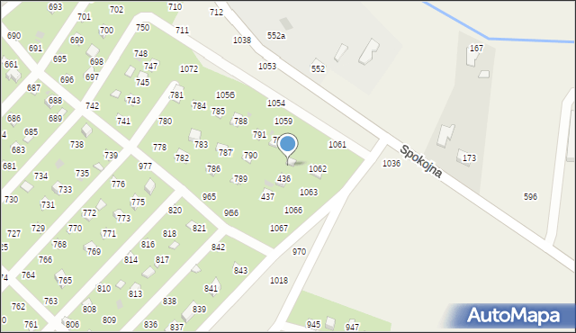 Łysokanie, Łysokanie, 793, mapa Łysokanie