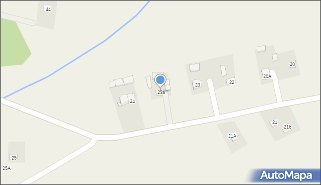 Łysołaje-Kolonia, Łysołaje-Kolonia, 23a, mapa Łysołaje-Kolonia