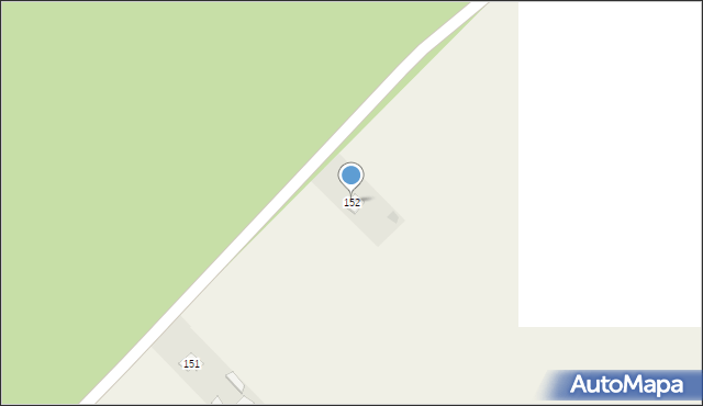 Łysów, Łysów, 152, mapa Łysów