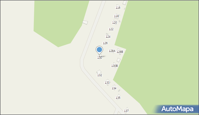 Łyszkowice, Łyszkowice, 130, mapa Łyszkowice