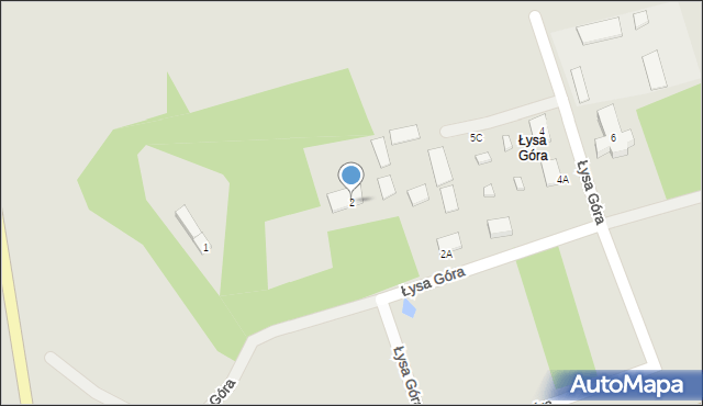 Siewierz, Łysa Góra, 2, mapa Siewierz