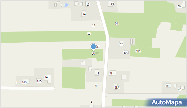 Wilków, Łysogórska, 10, mapa Wilków