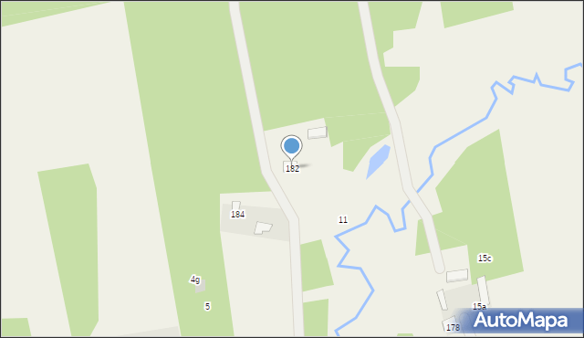 Wilków, Łysogórska, 182, mapa Wilków