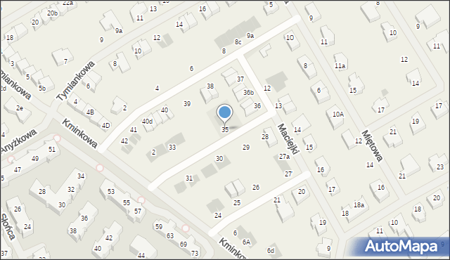 Bezrzecze, Maciejki, 35, mapa Bezrzecze