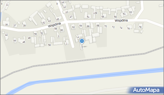 Bielawa, Makowa, 2, mapa Bielawa