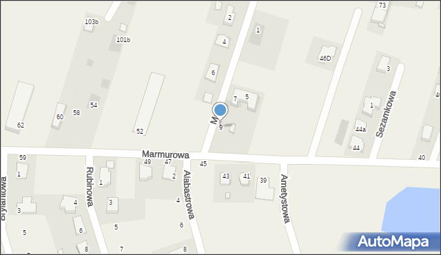 Bilcza, Mała, 9, mapa Bilcza