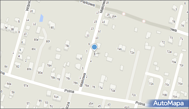 Biłgoraj, Makowa, 6, mapa Biłgoraj