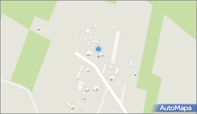 Blachownia, Malicka, 40, mapa Blachownia