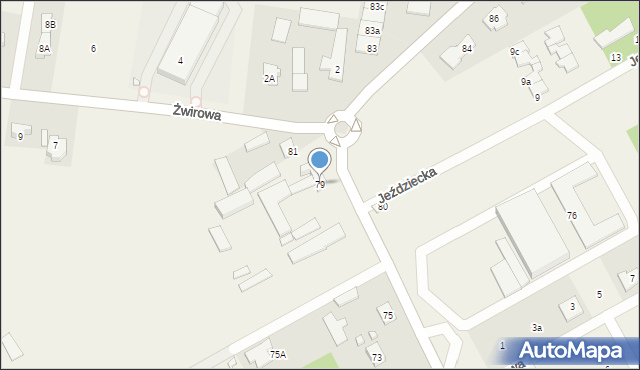 Bobrowiec, Mazowiecka, 79, mapa Bobrowiec