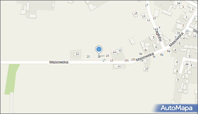 Bobrowniki, Masowska, 18, mapa Bobrowniki