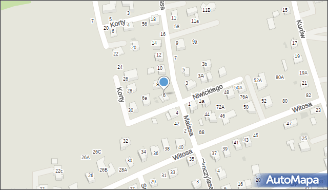 Bochnia, Maissa Ferdynanda, 6, mapa Bochni