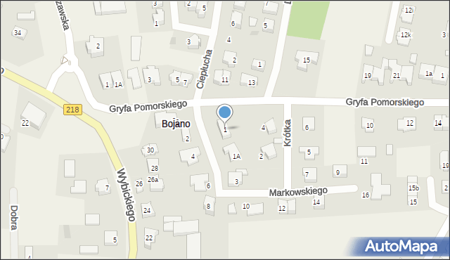 Bojano, Markowskiego Edmunda, 1, mapa Bojano