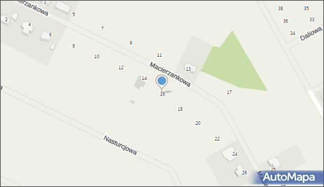 Bolechówko, Macierzankowa, 16, mapa Bolechówko