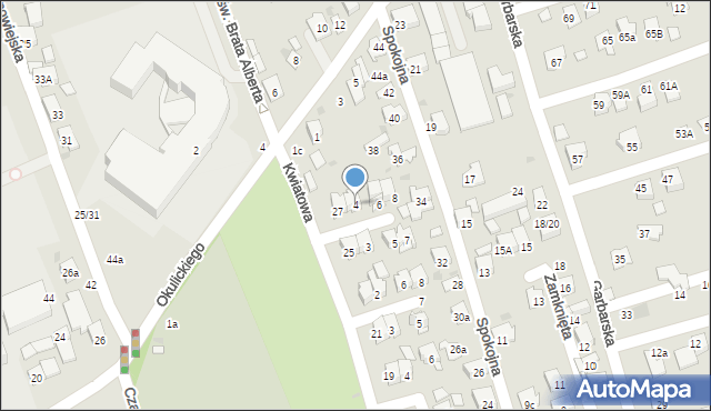 Brzesko, Makowa, 4, mapa Brzesko