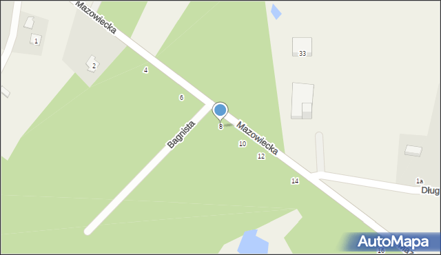 Budy Barcząckie, Mazowiecka, 8, mapa Budy Barcząckie