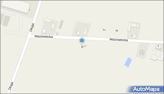 Cekanowo, Mazowiecka, 3a, mapa Cekanowo