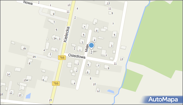 Chałupki, Mała, 2, mapa Chałupki