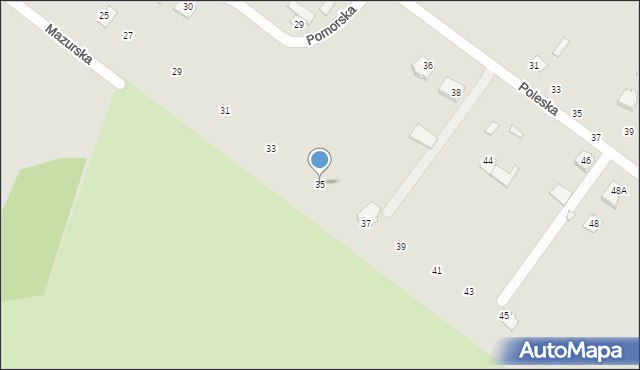 Chełm, Mazurska, 35, mapa Chełma