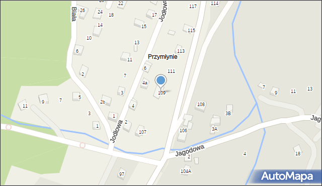 Chełmiec, Marcinkowicka, 109, mapa Chełmiec