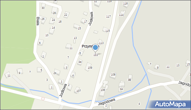 Chełmiec, Marcinkowicka, 111, mapa Chełmiec