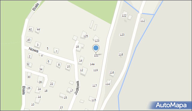 Chełmiec, Marcinkowicka, 121, mapa Chełmiec