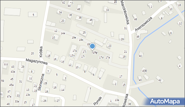 Chełmiec, Marcinkowicka, 17h, mapa Chełmiec