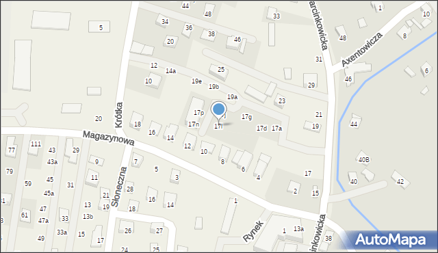 Chełmiec, Marcinkowicka, 17l, mapa Chełmiec