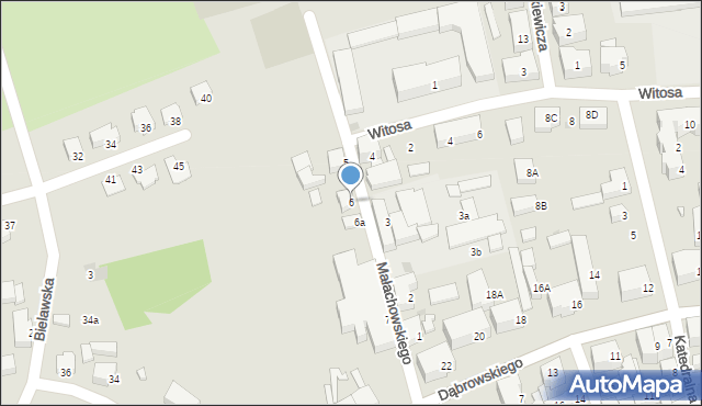 Chojnów, Małachowskiego Stanisława, 6, mapa Chojnów