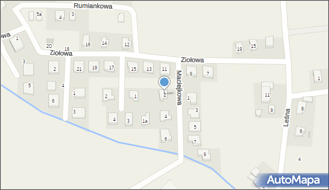 Chrząstawa Wielka, Maciejkowa, 2, mapa Chrząstawa Wielka