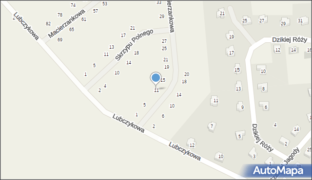 Chrząstawa Wielka, Macierzankowa, 11, mapa Chrząstawa Wielka