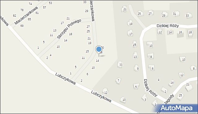 Chrząstawa Wielka, Macierzankowa, 16, mapa Chrząstawa Wielka