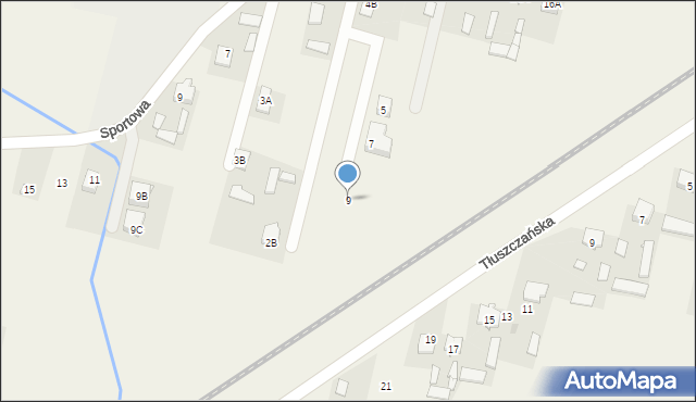 Chrzęsne, Magiczna, 9, mapa Chrzęsne