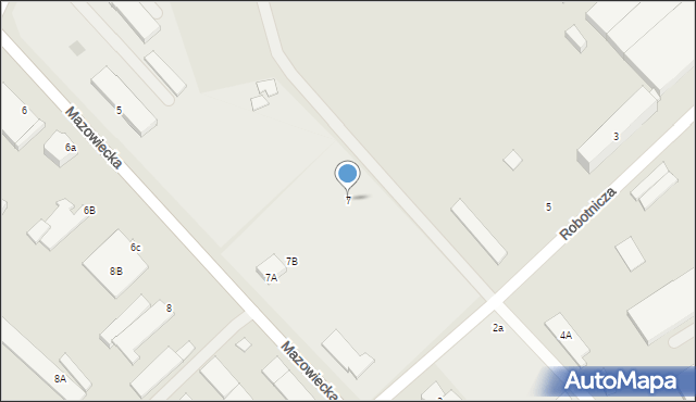 Ciechanów, Mazowiecka, 7, mapa Ciechanów