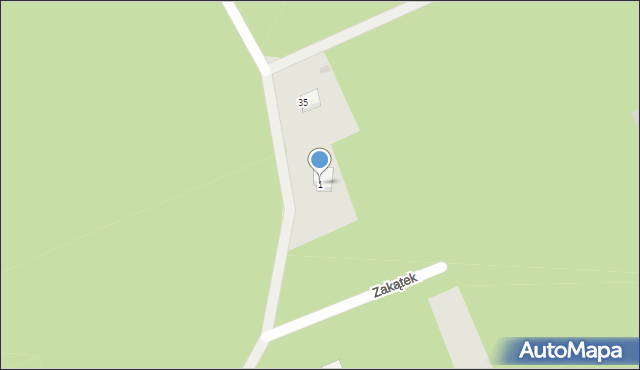 Cieciorka, Makowa, 1, mapa Cieciorka