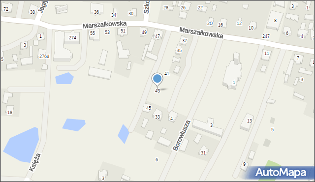 Cmolas, Marszałkowska, 43, mapa Cmolas