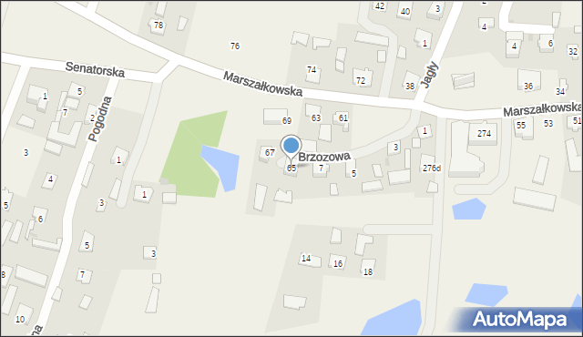 Cmolas, Marszałkowska, 65, mapa Cmolas