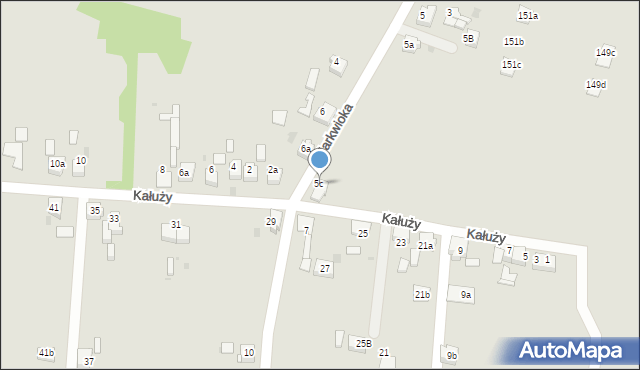 Czerwionka-Leszczyny, Markwioka, 5c, mapa Czerwionka-Leszczyny
