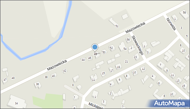 Czyżew, Mazowiecka, 48, mapa Czyżew