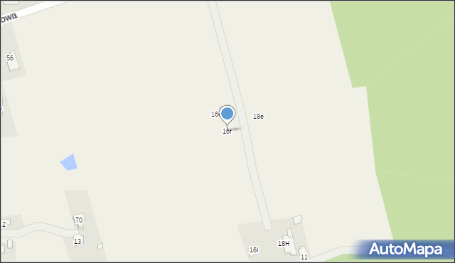 Dębe Wielkie, Majowa, 16f, mapa Dębe Wielkie