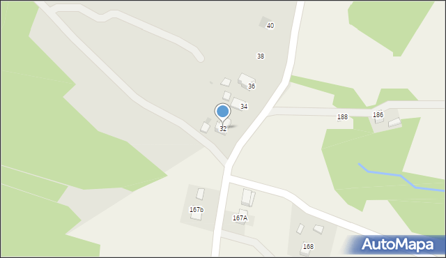 Dębica, Macha Wilhelma, 32, mapa Dębicy