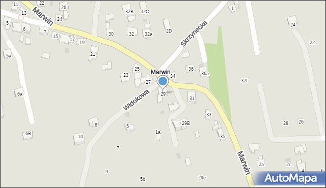 Dobczyce, Marwin, 29, mapa Dobczyce
