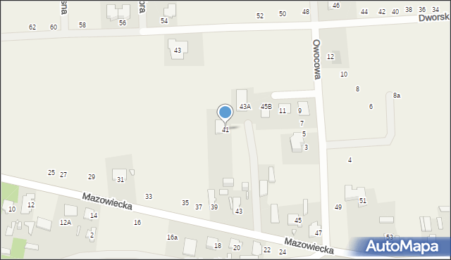 Dobczyn, Mazowiecka, 41, mapa Dobczyn