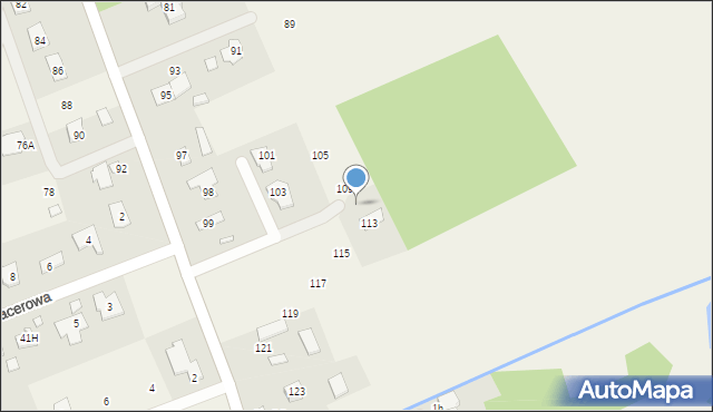 Dobiesz, Mazowiecka, 111, mapa Dobiesz