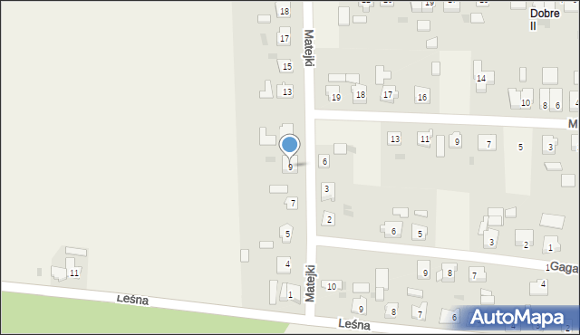 Dobre, Matejki Jana, 9, mapa Dobre