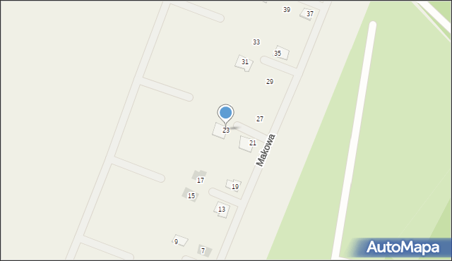 Dolaszewo, Makowa, 23, mapa Dolaszewo