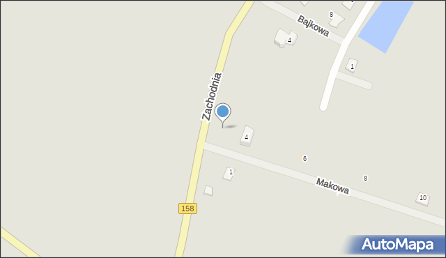 Drezdenko, Makowa, 2, mapa Drezdenko